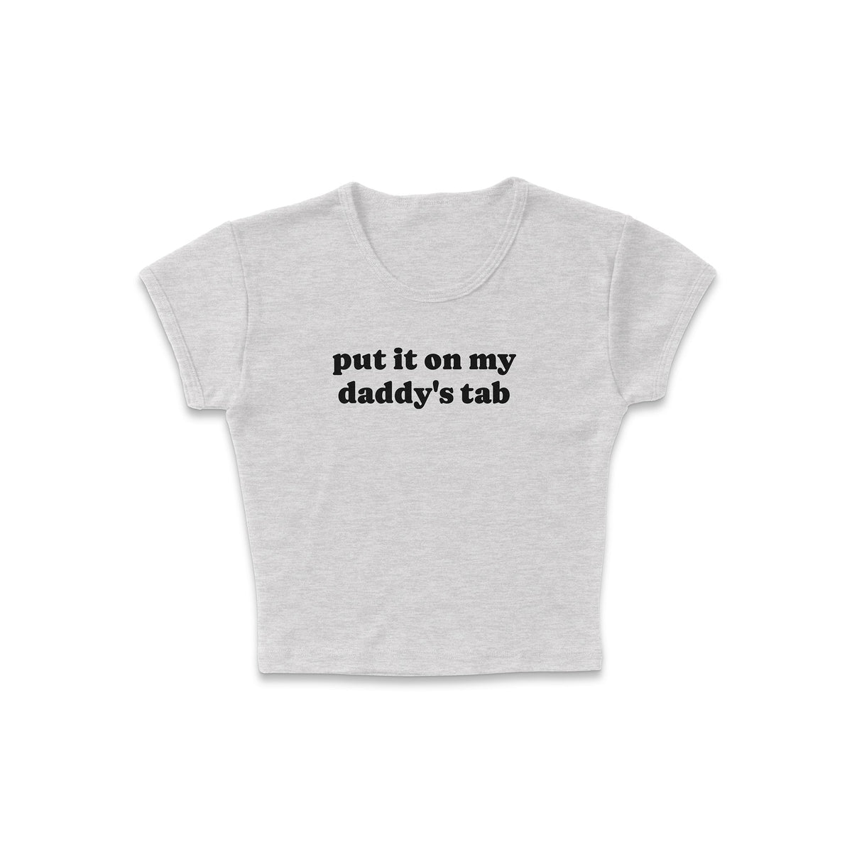 Daddy's Tab Micro Rib Baby Tee product image 4