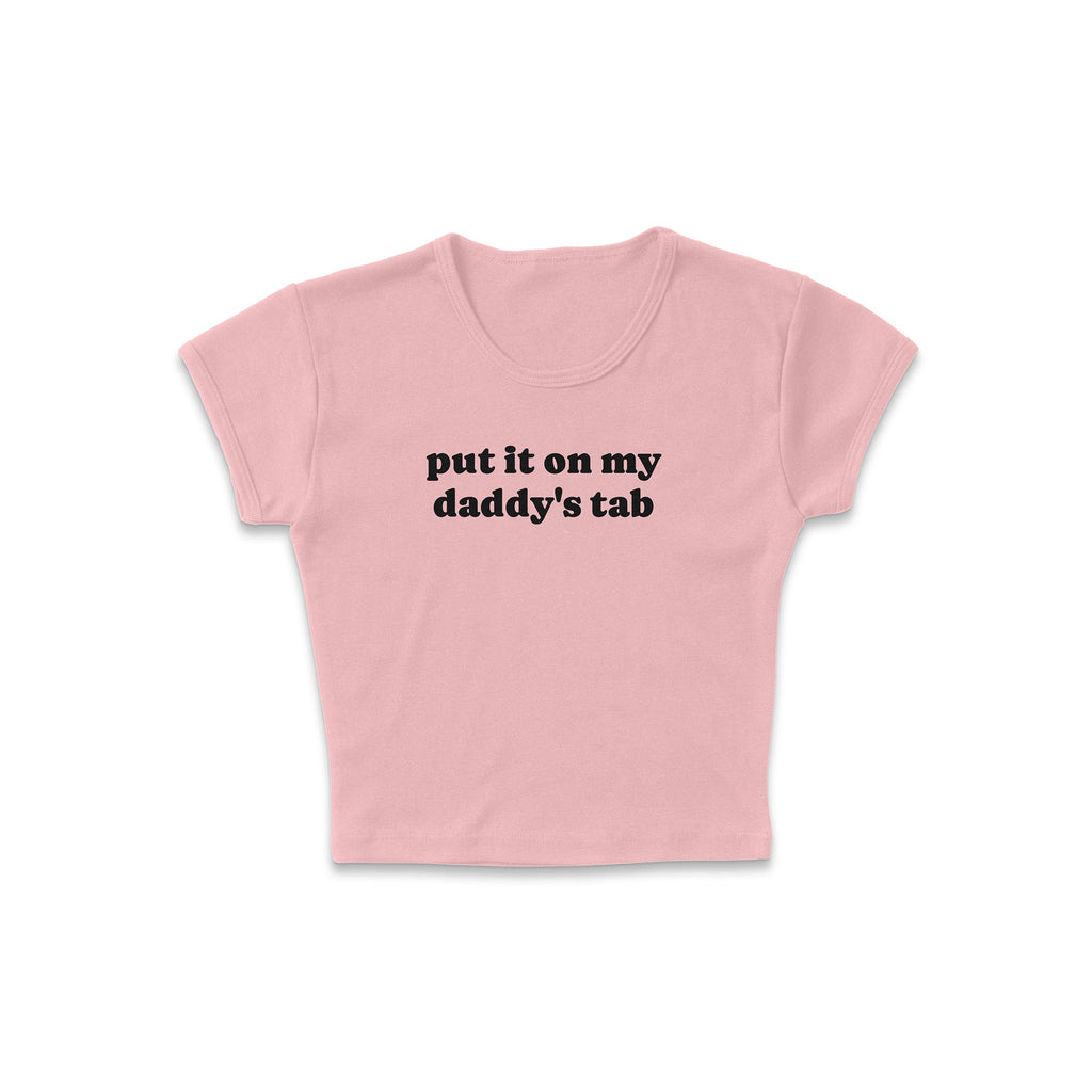 Daddy's Tab Micro Rib Baby Tee product image 5
