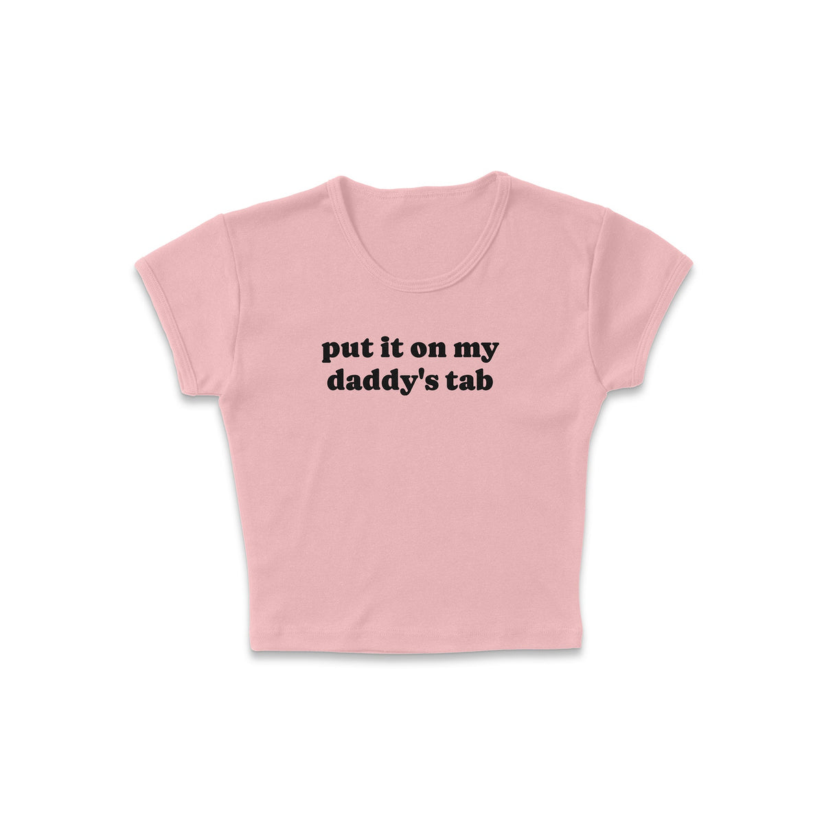 Daddy's Tab Micro Rib Baby Tee product image 5