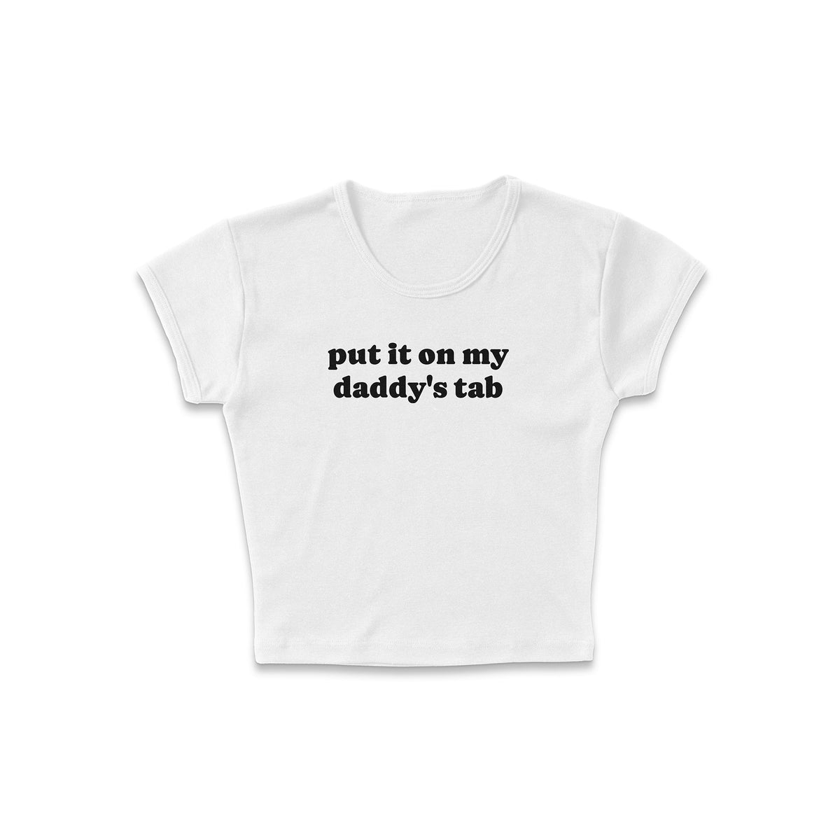 Daddy's Tab Micro Rib Baby Tee product image 3