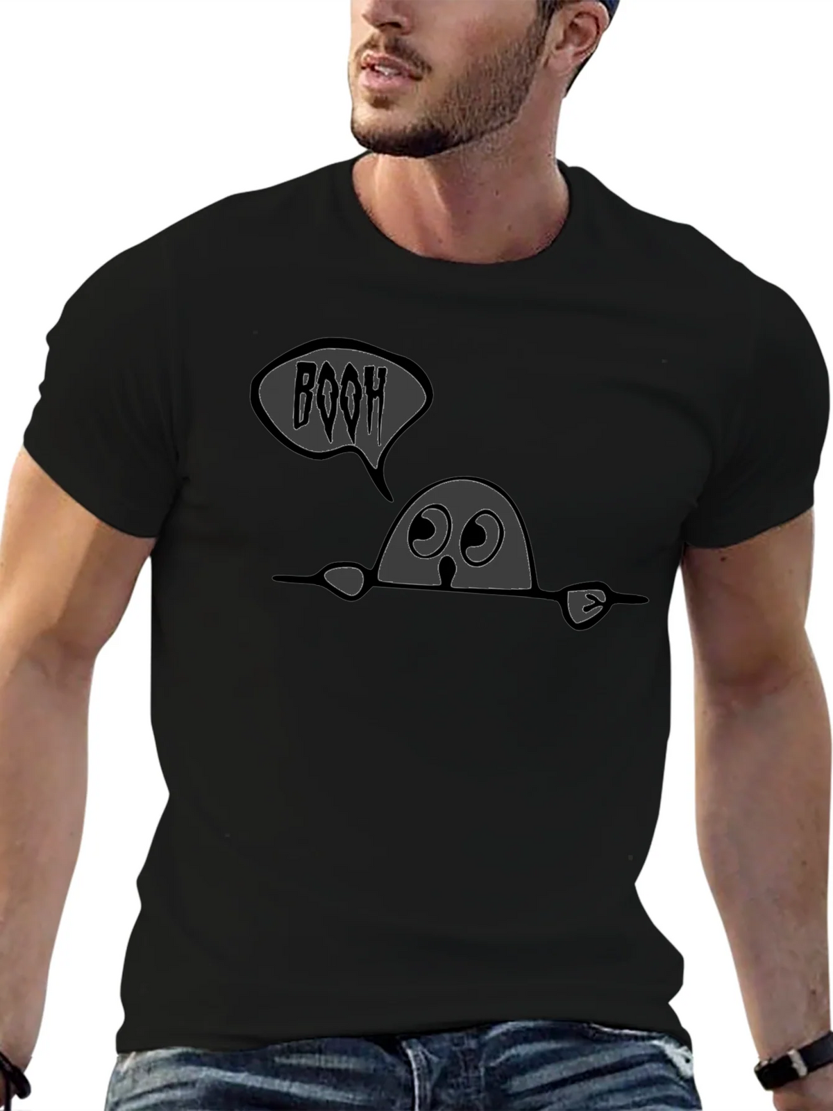 Boo! Ghost Graphic Tee product image 3