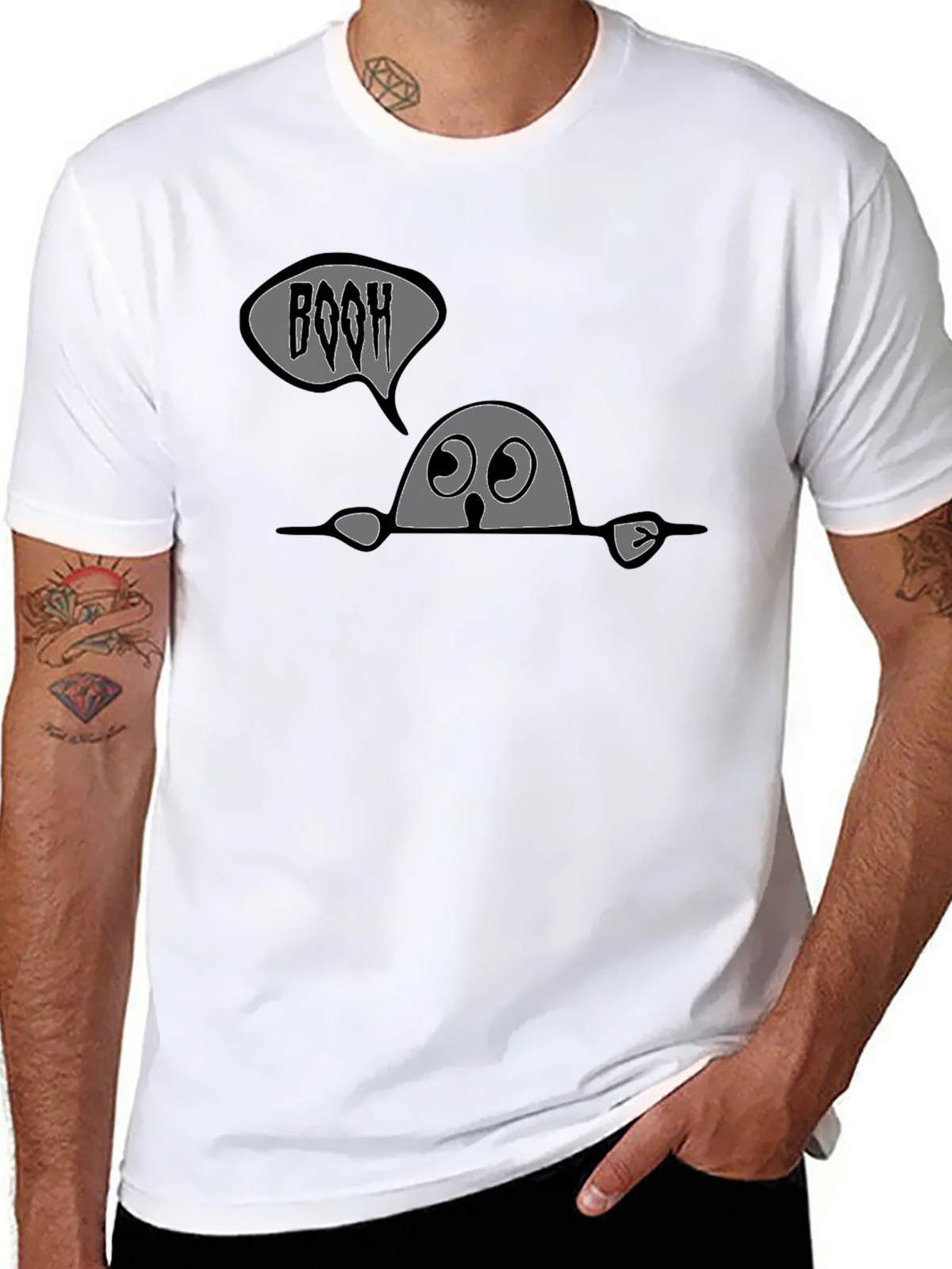 Boo! Ghost Graphic Tee product image 4