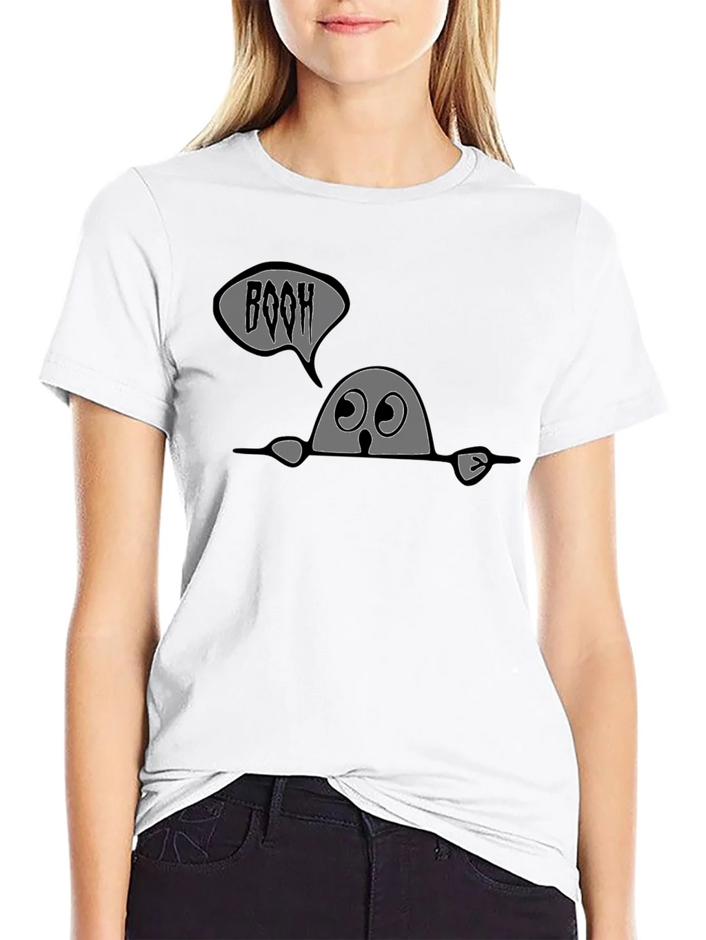 Boo! Ghost Graphic Tee product image 5