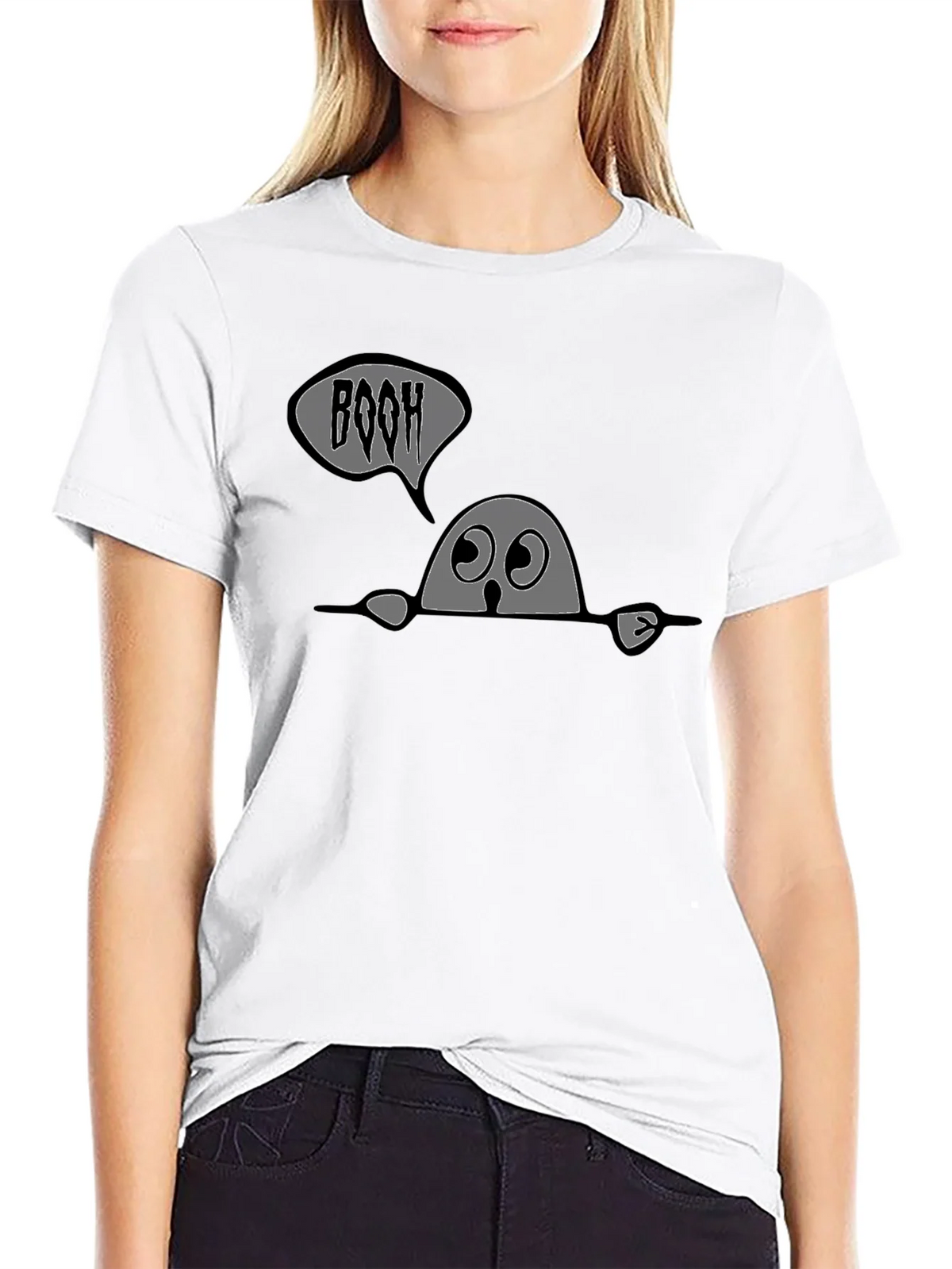 Boo! Ghost Graphic Tee product image 5