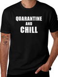 Quarantine and Chill Graphic T-Shirt product image 1