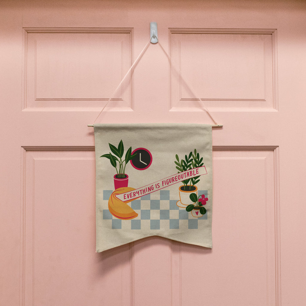 Everything is Figureoutable Wall Hang
