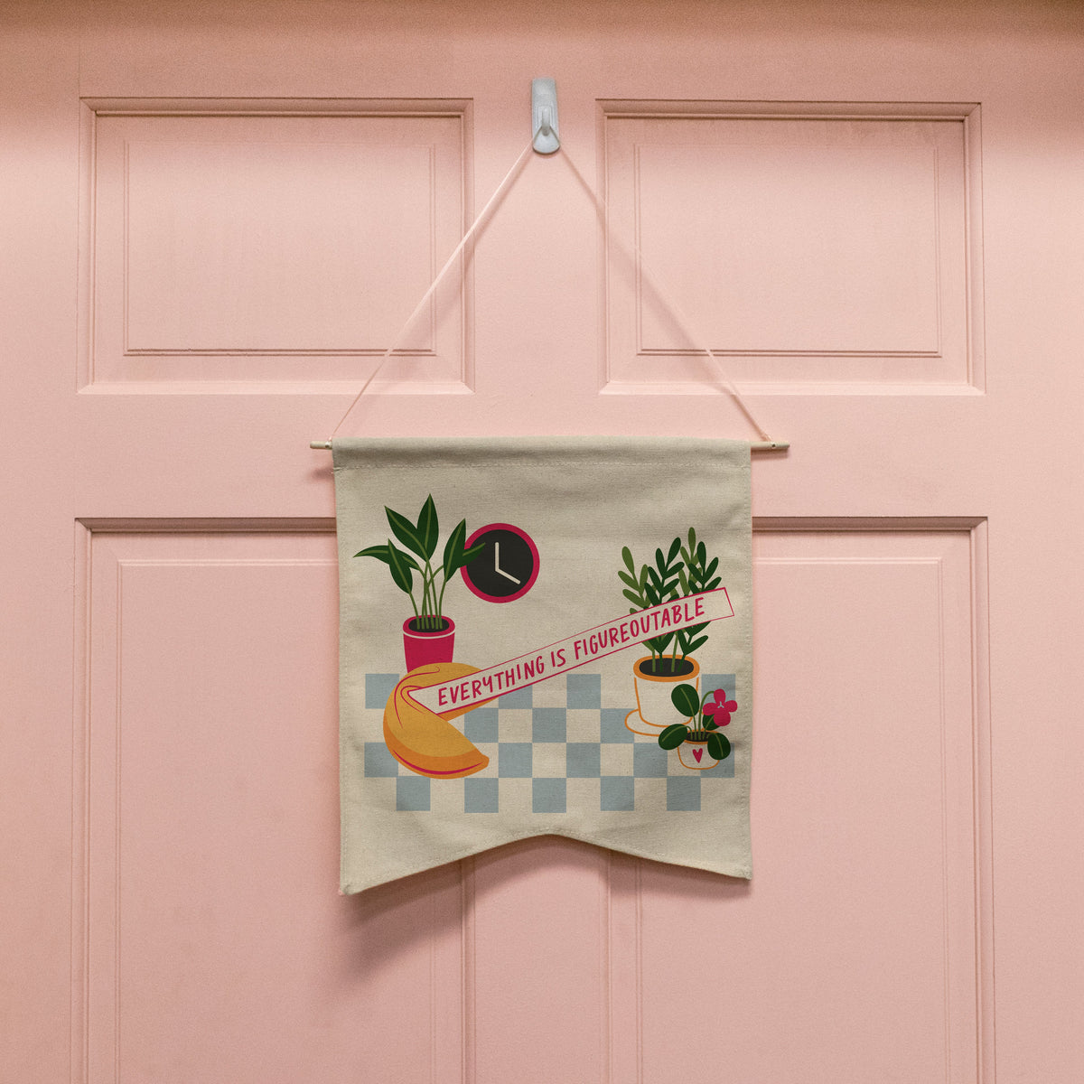 Everything is Figureoutable Wall Hang