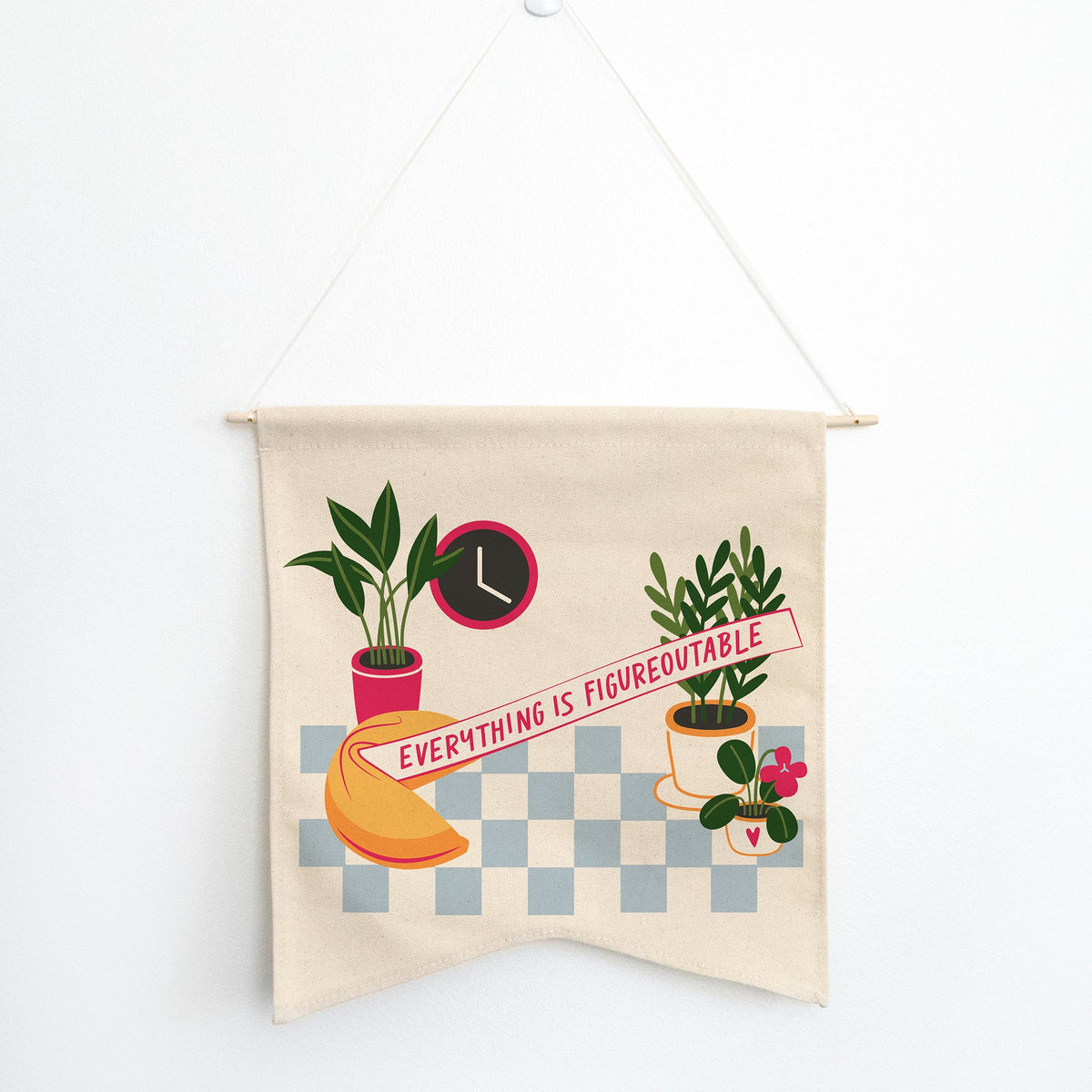 Everything is Figureoutable Wall Hang