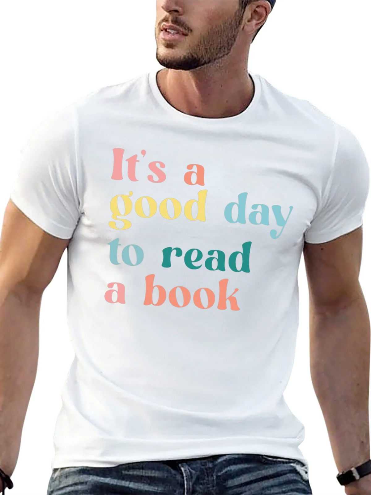 Its A Good Day To Read A Book Black T-Shirt product image 12