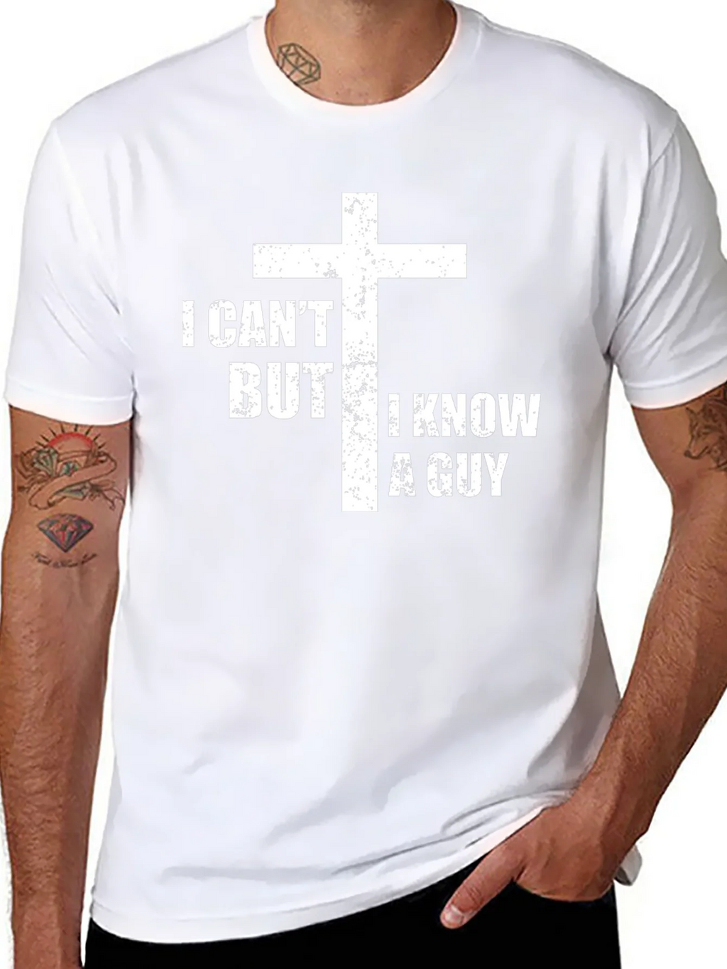 I Know A Guy Christian T-Shirt product image 5