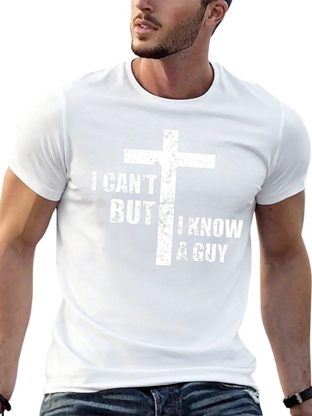 I Know A Guy Christian T-Shirt product image 10
