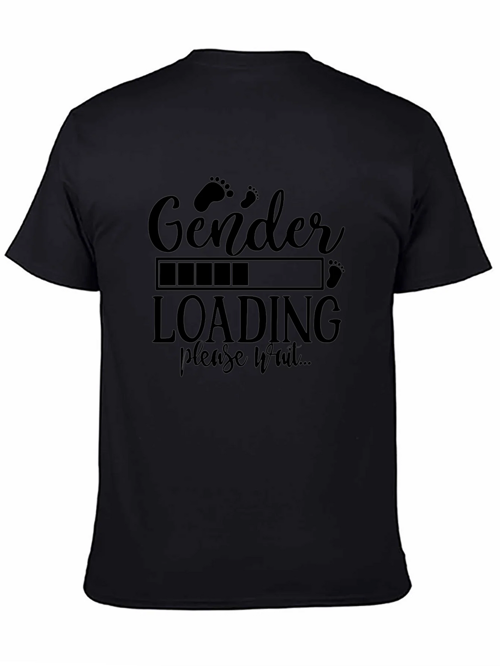 Gender Reveal Loading T-Shirt - Baby Shower Tee product image 4