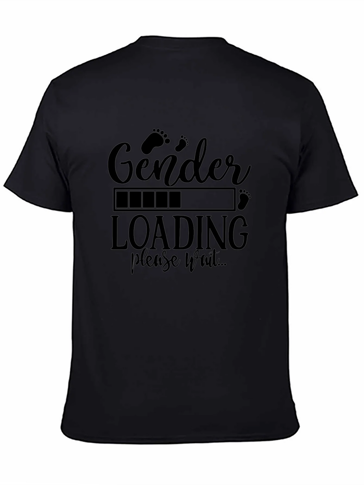 Gender Reveal Loading T-Shirt - Baby Shower Tee product image 4