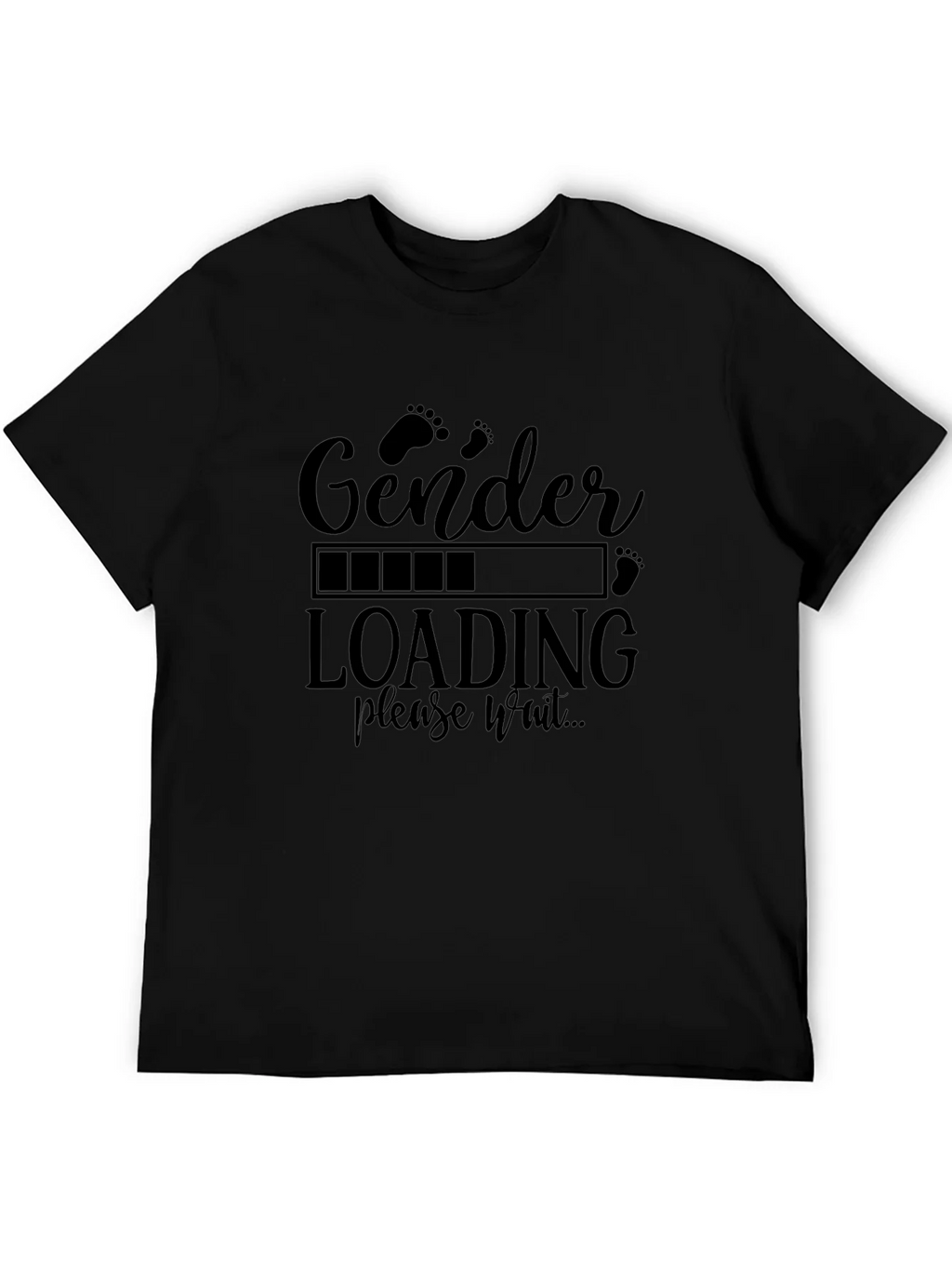 Gender Reveal Loading T-Shirt - Baby Shower Tee product image 5