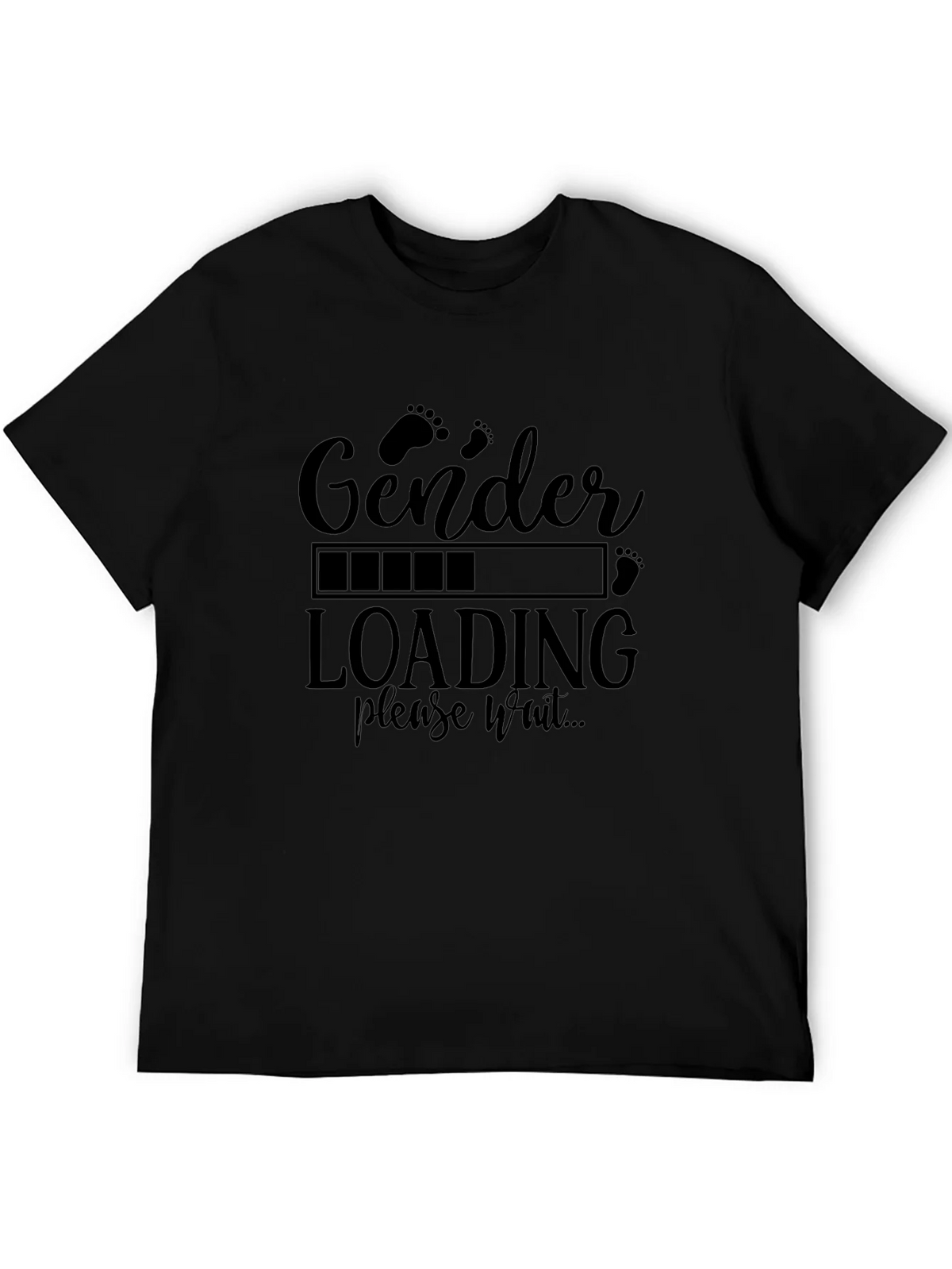 Gender Reveal Loading T-Shirt - Baby Shower Tee product image 5