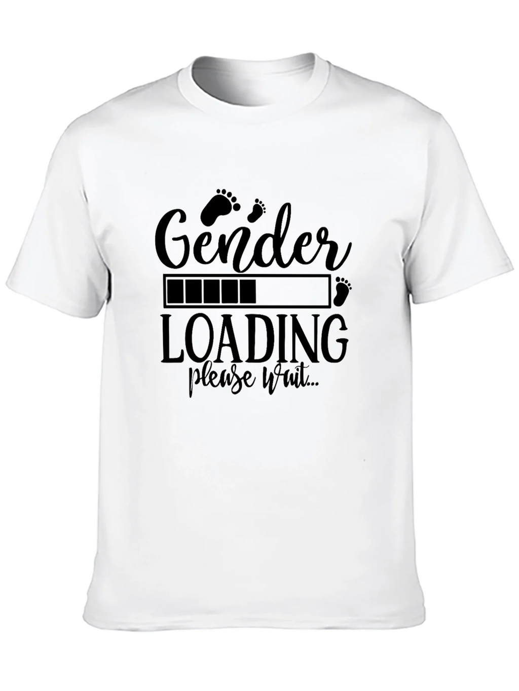 Gender Reveal Loading T-Shirt - Baby Shower Tee product image 9