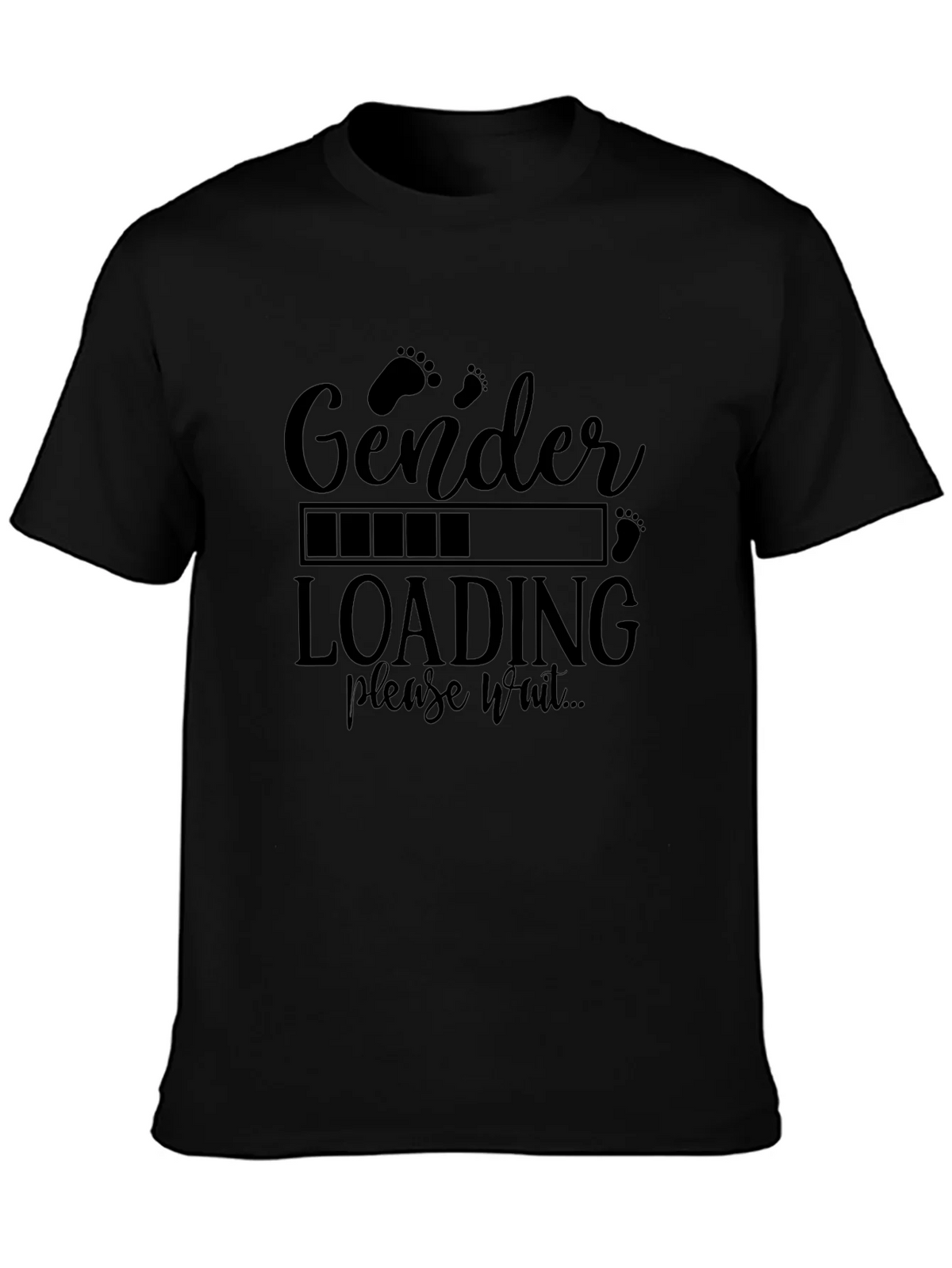Gender Reveal Loading T-Shirt - Baby Shower Tee product image 3