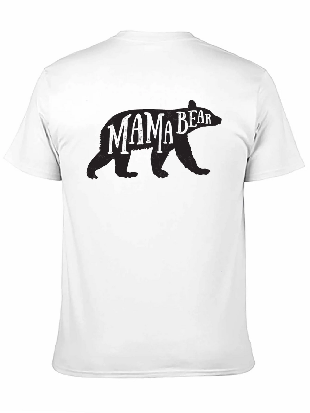 Mama Bear Black Crew Neck T-Shirt product image 9