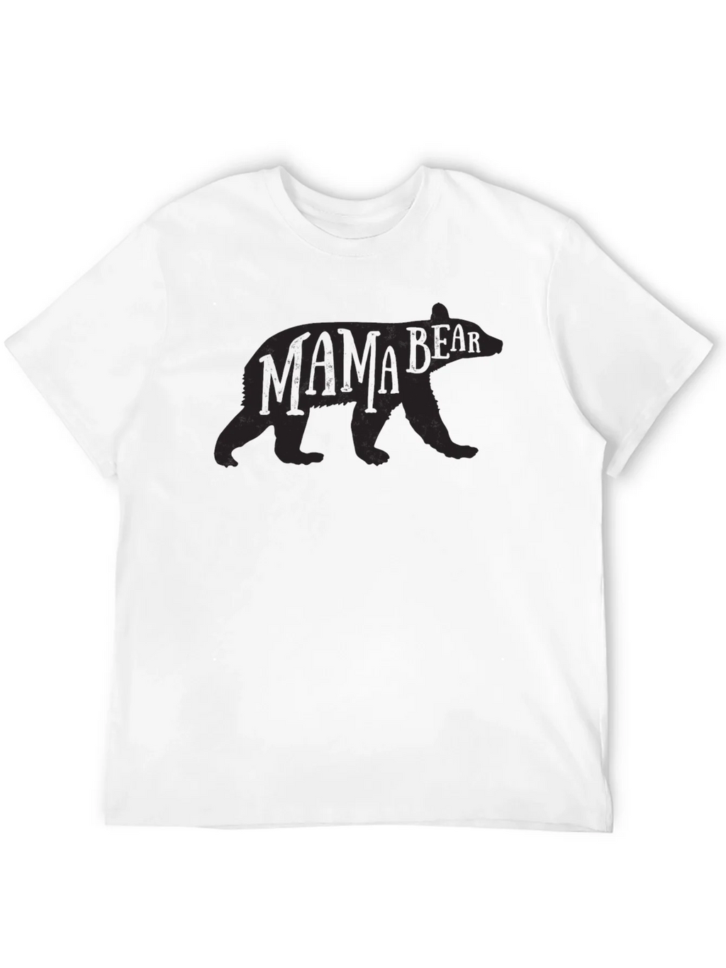 Mama Bear Black Crew Neck T-Shirt product image 10