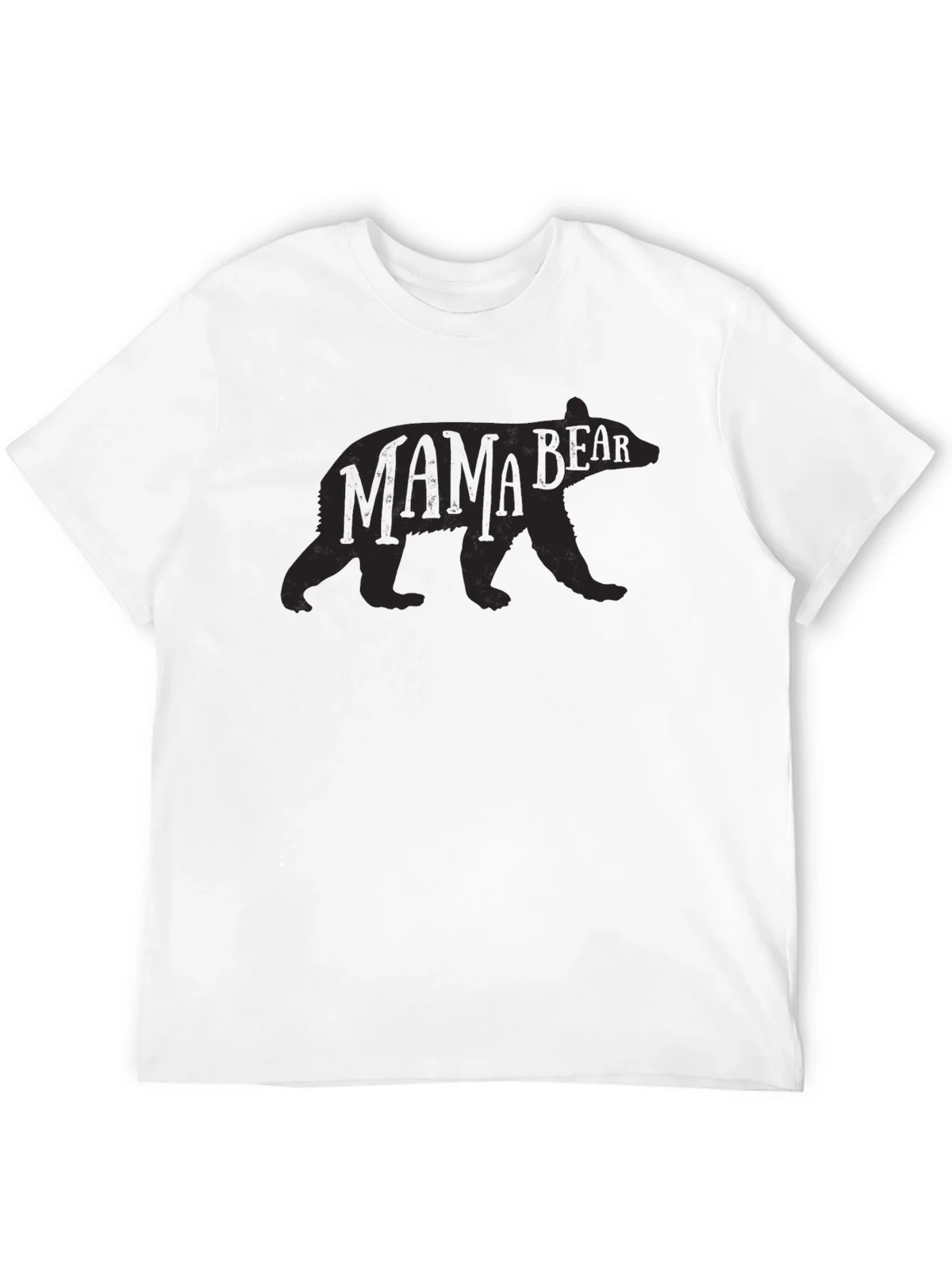 Mama Bear Black Crew Neck T-Shirt product image 10