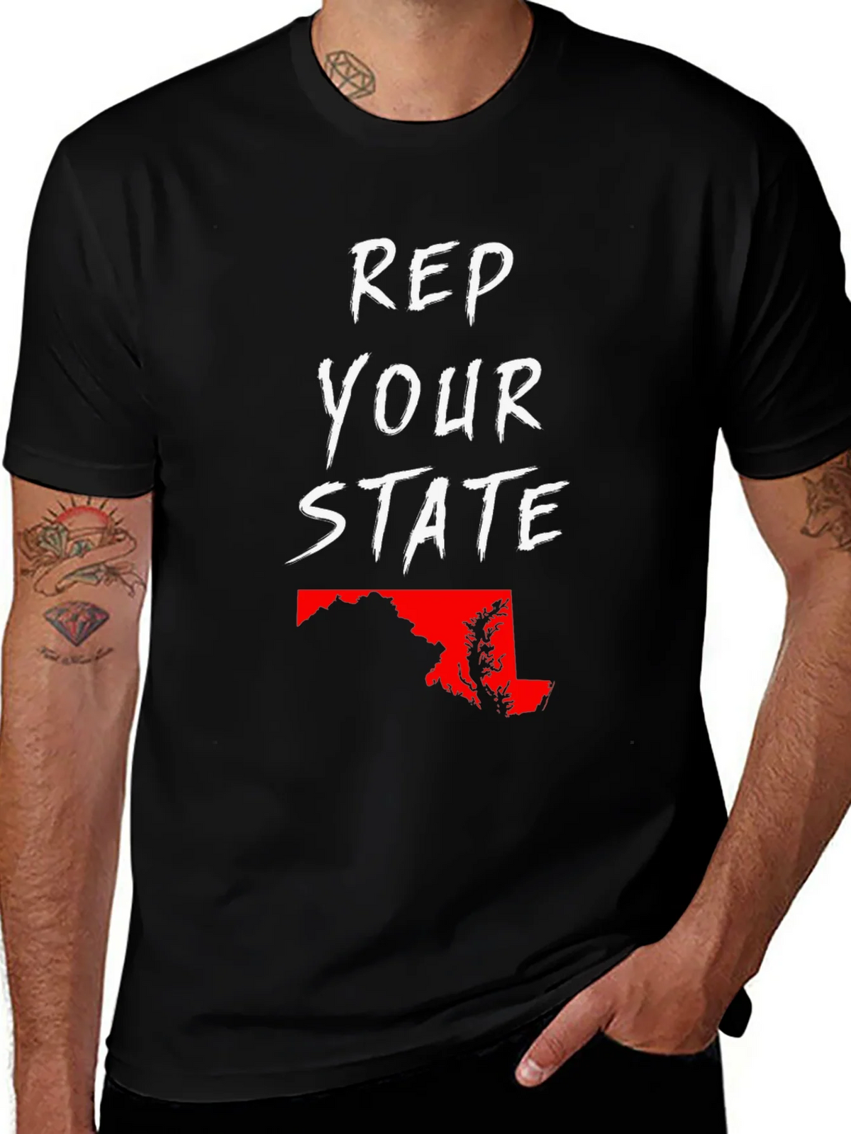 Rep Your State Maryland T-Shirt product image 1
