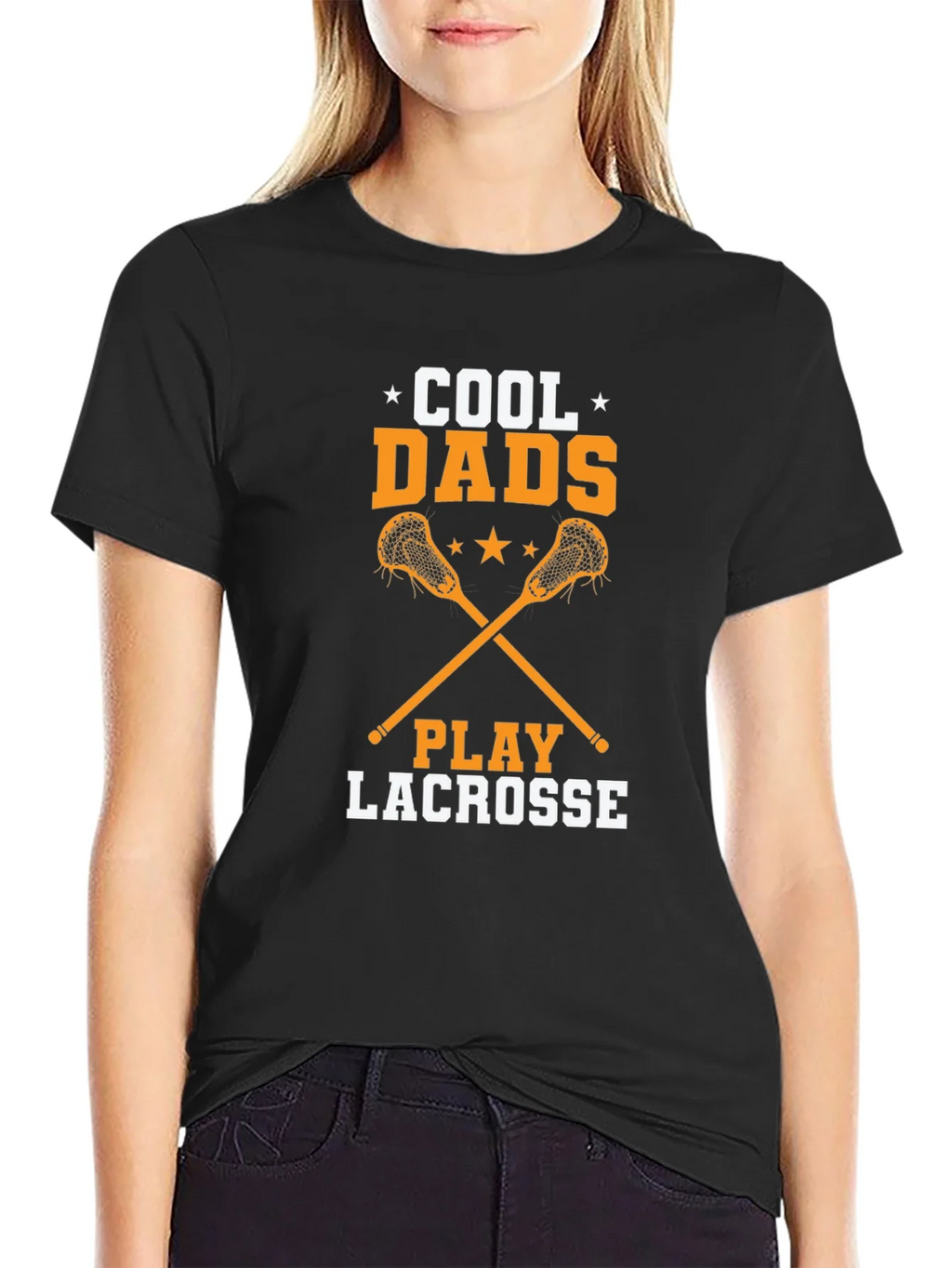 Cool Dads Play Lacrosse T-Shirt product image 2