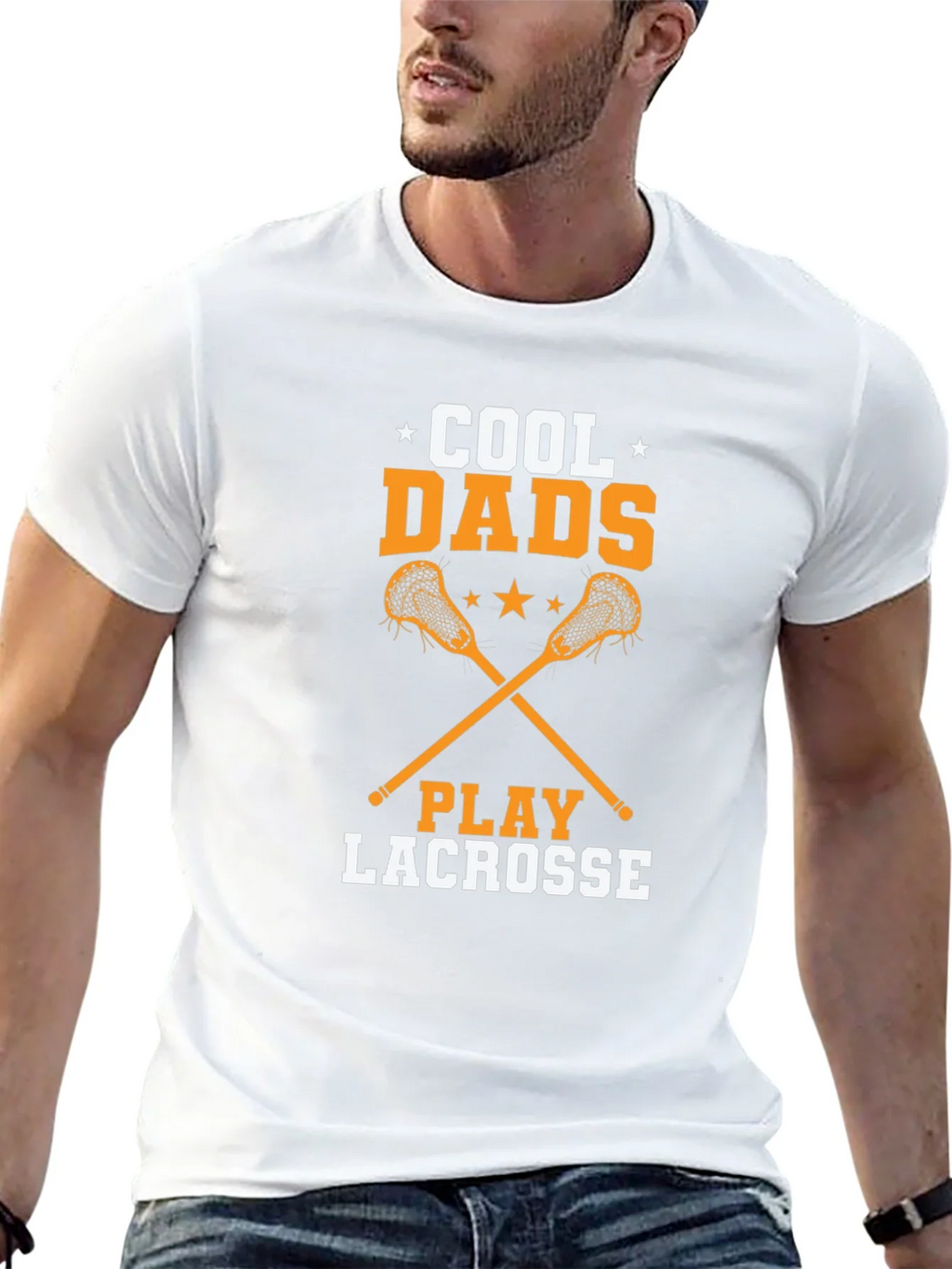 Cool Dads Play Lacrosse T-Shirt product image 12