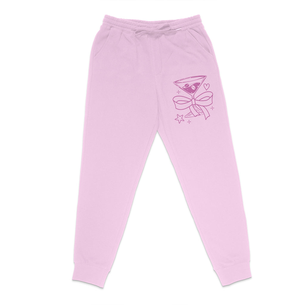Girlhood Martinis Midweight Sweat Set Fleece Sweatpants
