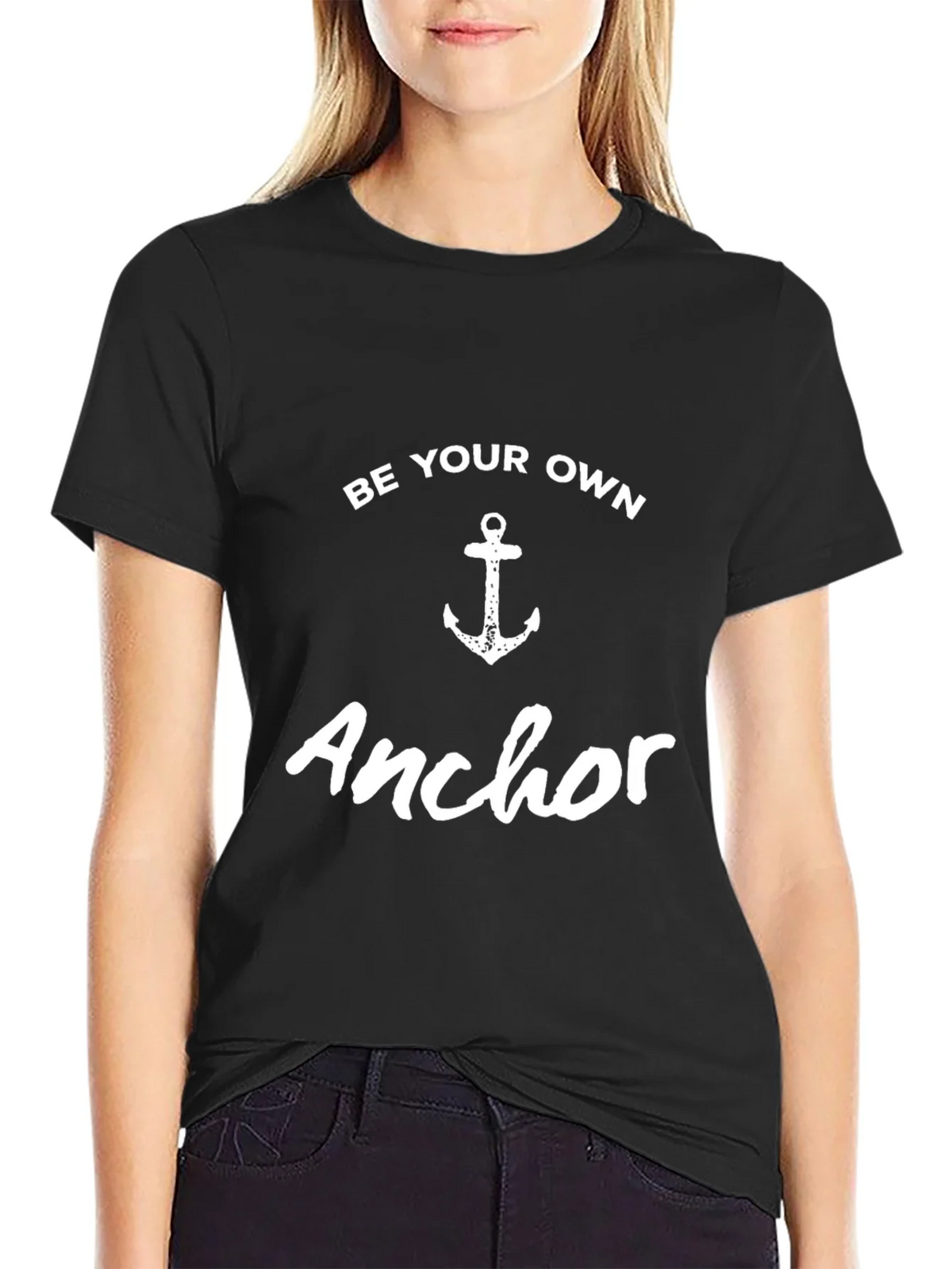 Be Your Own Anchor T-Shirt - Stylish Graphic Tee product image 2