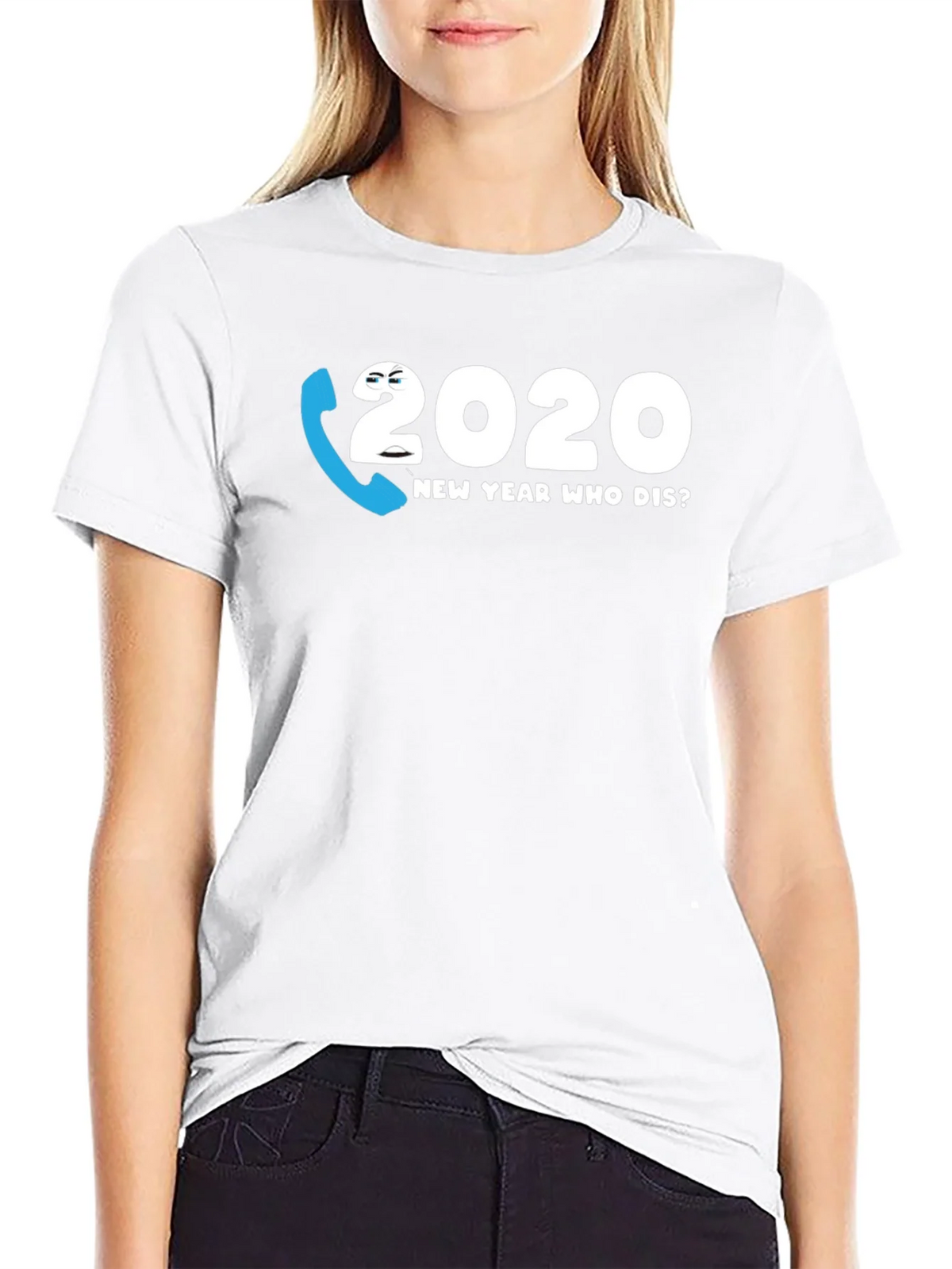 2020 New Year Who Dis? Graphic Tee product image 8