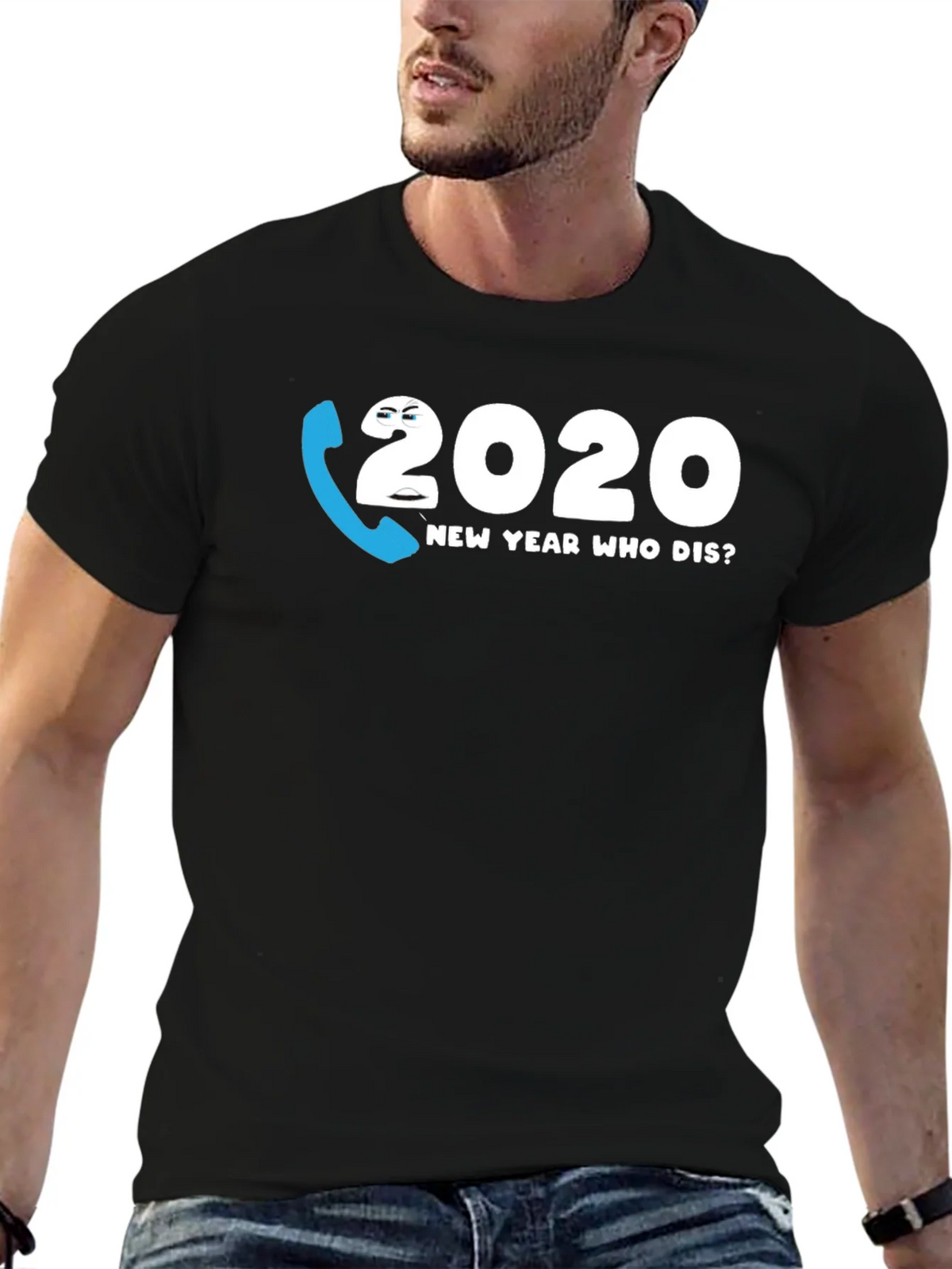 2020 New Year Who Dis? Graphic Tee product image 6