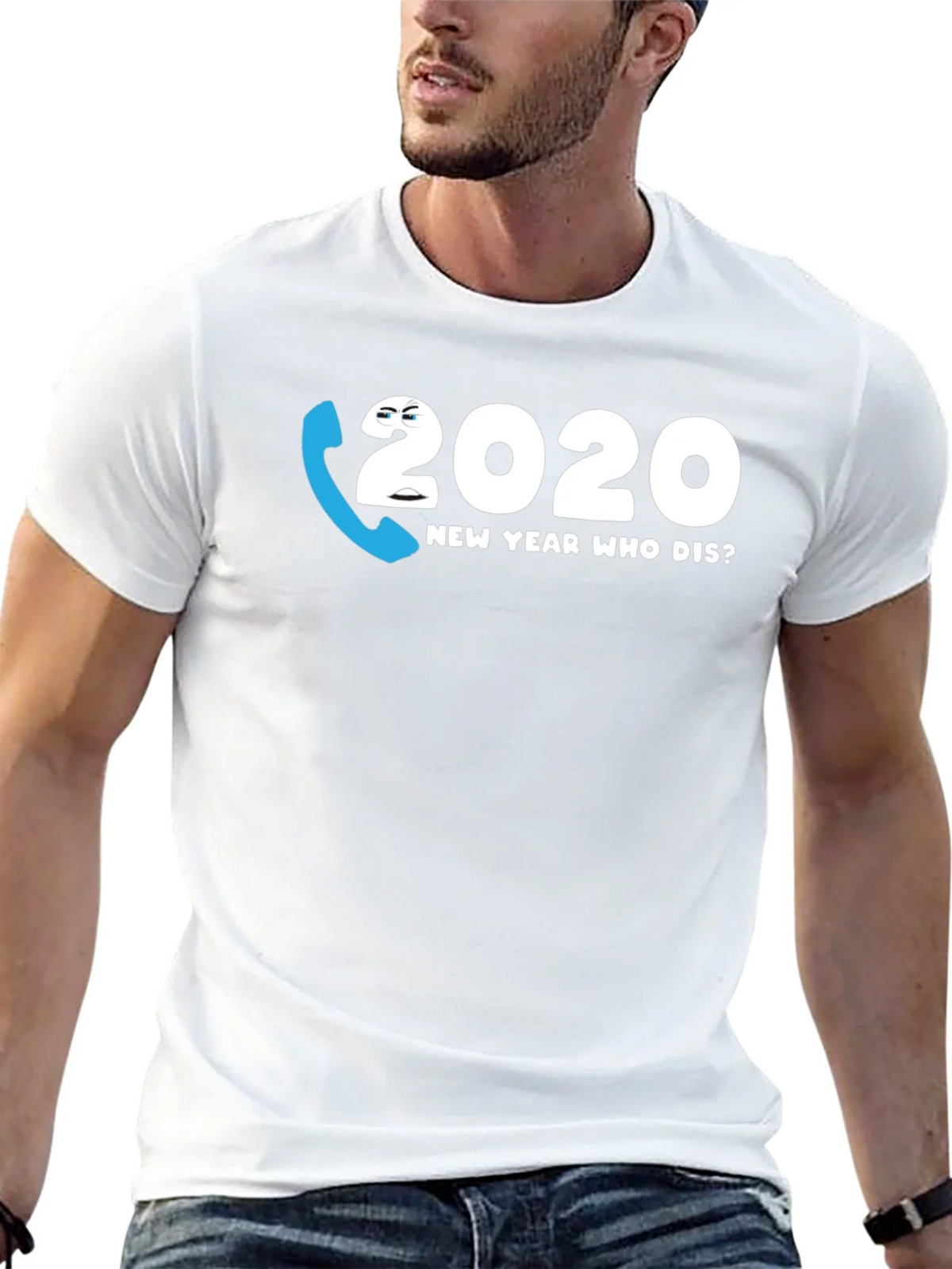 2020 New Year Who Dis? Graphic Tee product image 12