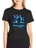 Libra Zodiac Sign T-Shirt - Astrology Design product image 1
