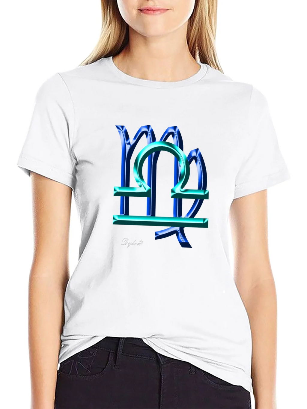Libra Zodiac Sign T-Shirt - Astrology Design product image 4