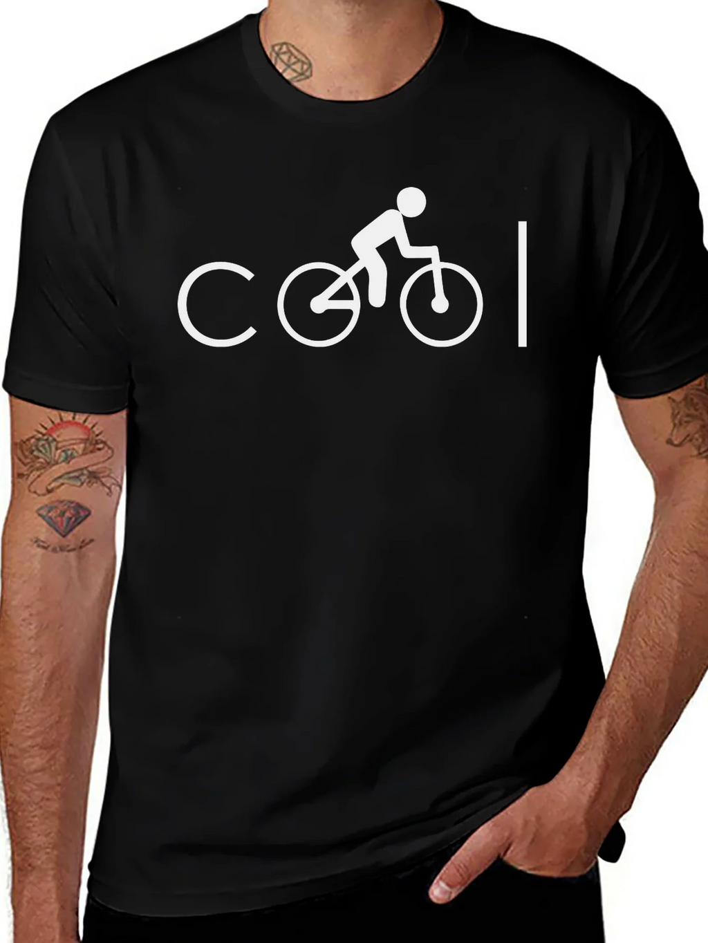Cool Cycling T-Shirt - Bike Graphic Tee product image 1