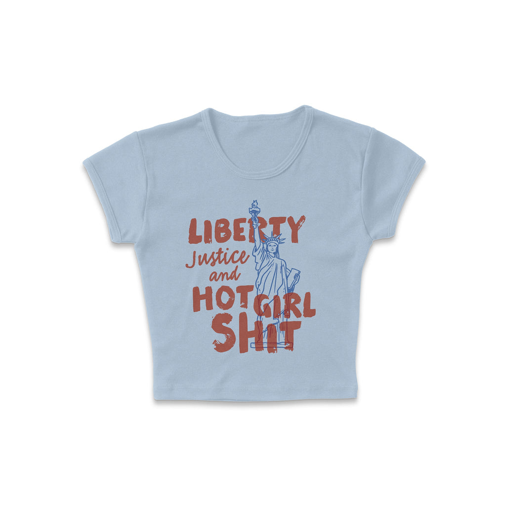Liberty For Hot Girls Micro Rib Baby Tee product image 6