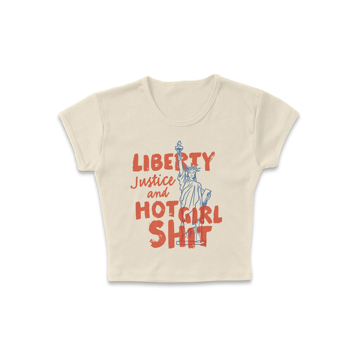 Liberty For Hot Girls Micro Rib Baby Tee product image 5