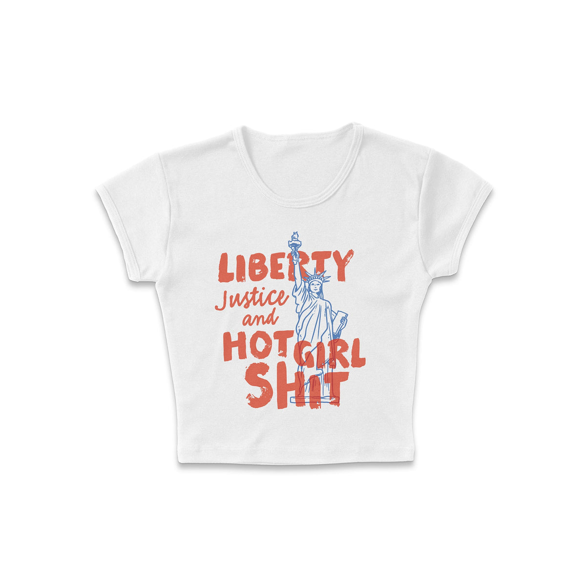 Liberty For Hot Girls Micro Rib Baby Tee product image 3