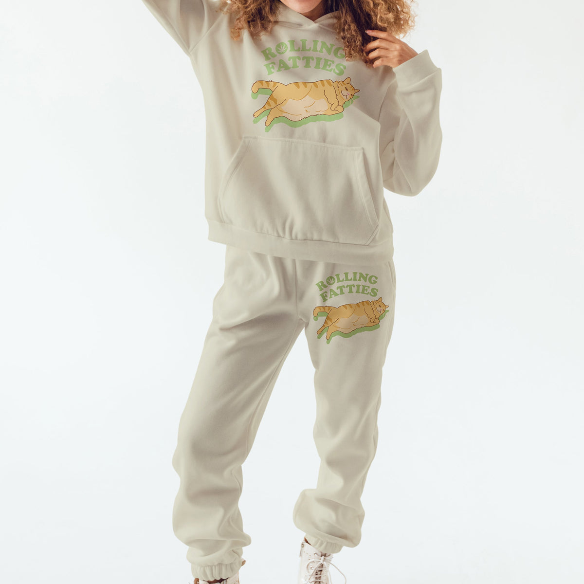 Light Rolling Fatties Heavy Blend Sweat Set Sweatpants
