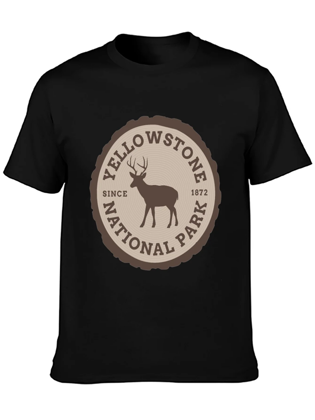 Yellowstone National Park T-Shirt Deer Graphic Tee product image 3