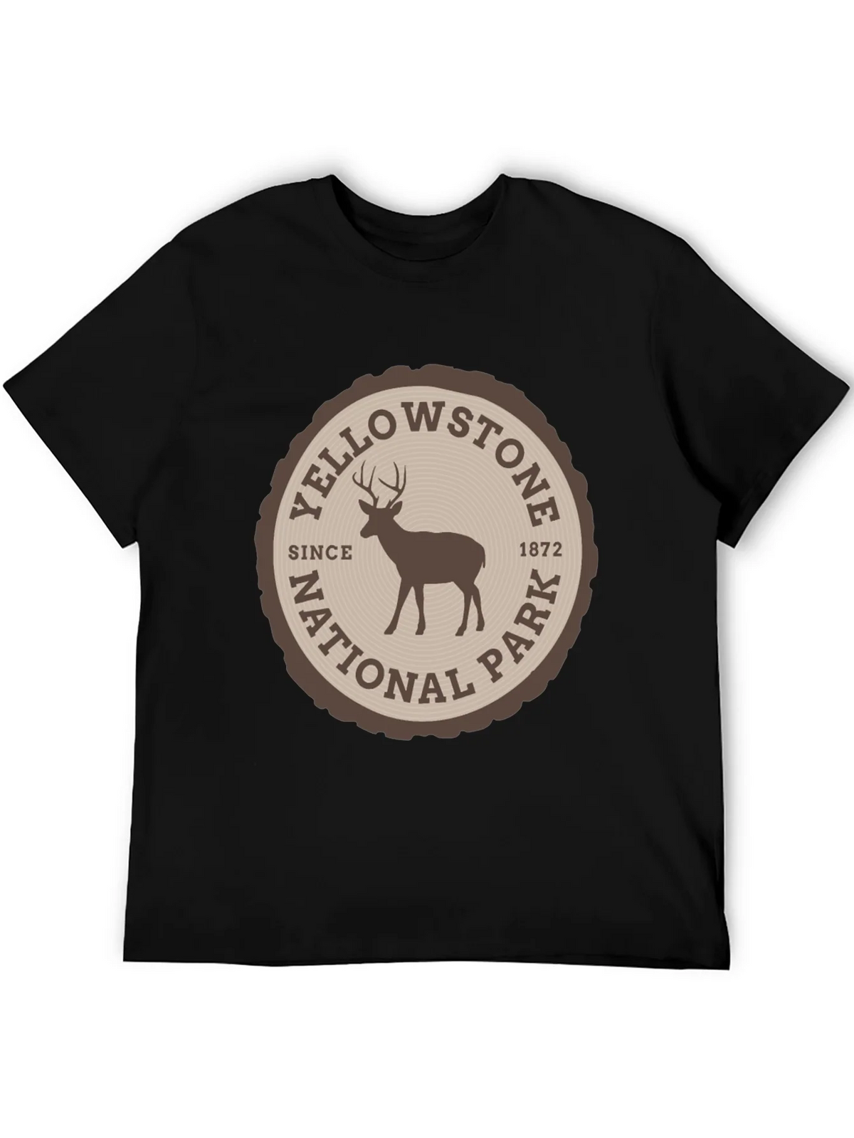 Yellowstone National Park T-Shirt Deer Graphic Tee product image 5