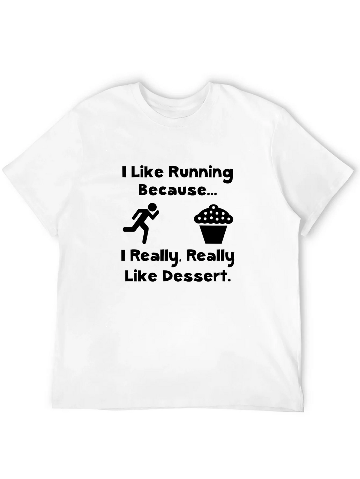 Funny Running & Dessert T-Shirt product image 11