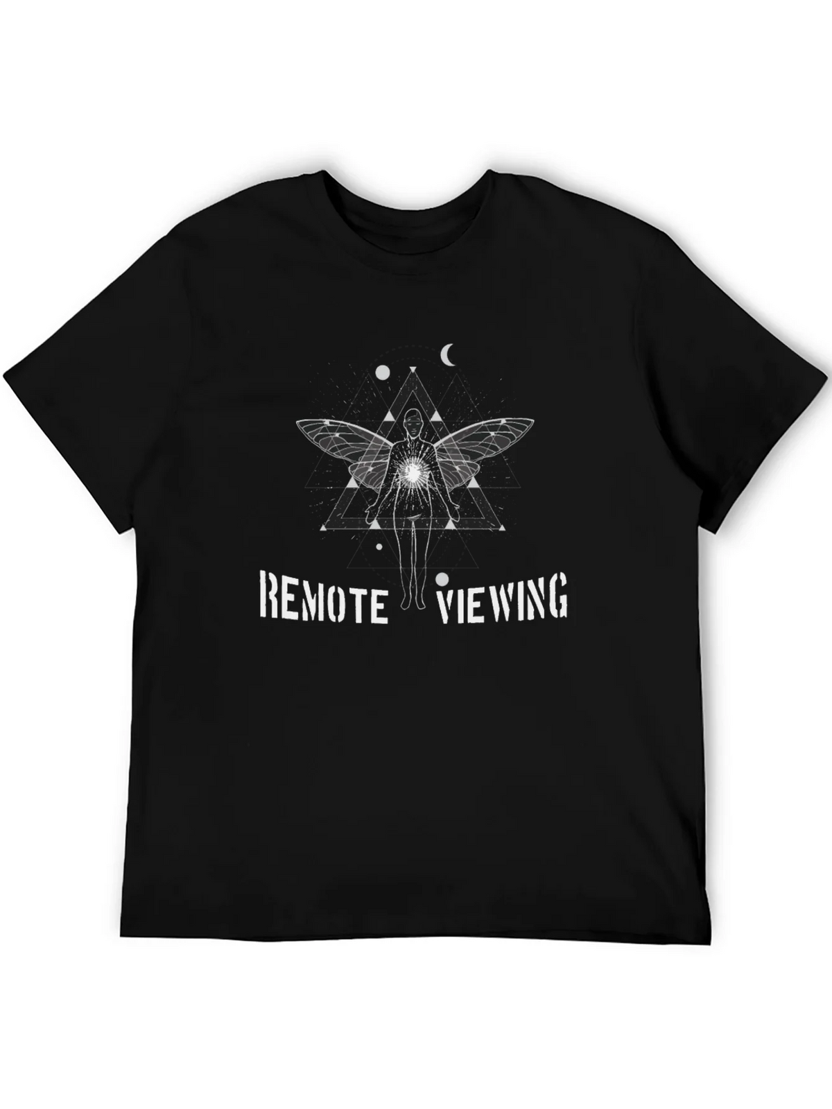 Remote Viewing Graphic Tee - Occult Spiritual Design product image 5