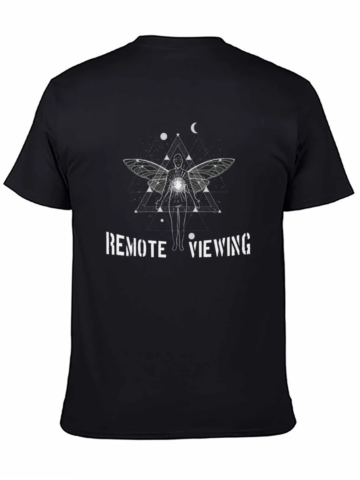 Remote Viewing Graphic Tee - Occult Spiritual Design product image 4