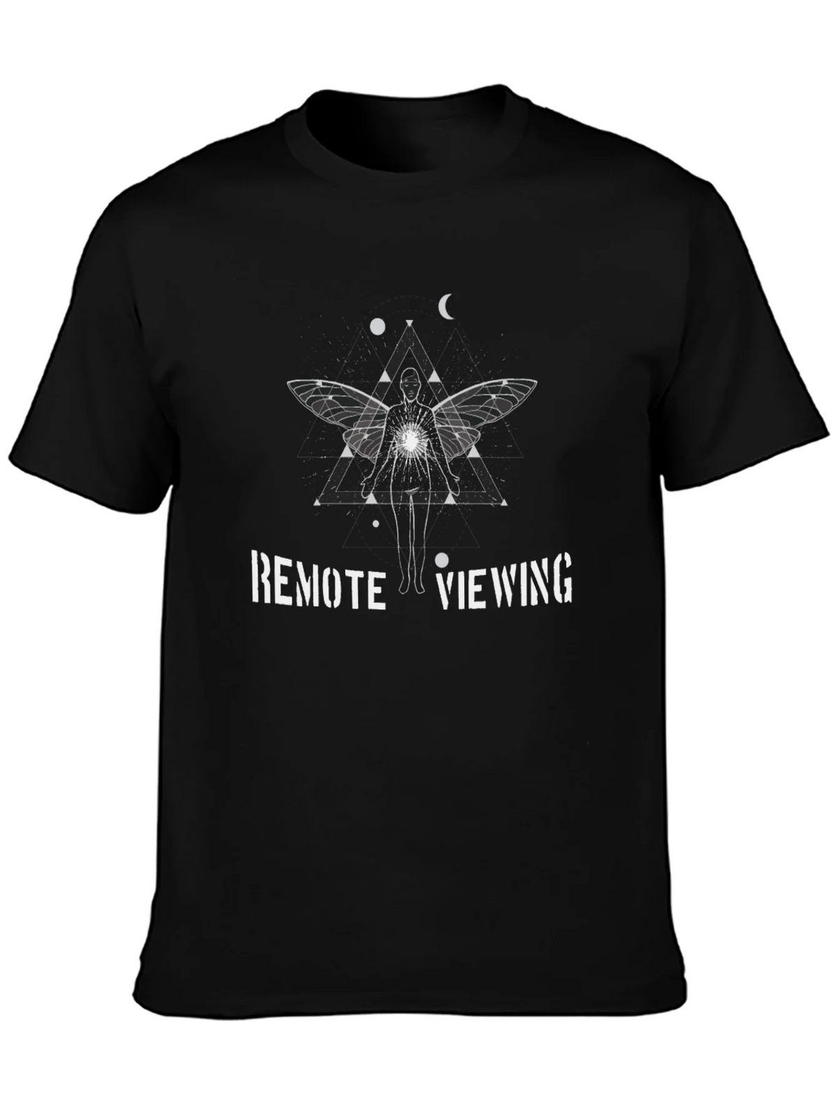 Remote Viewing Graphic Tee - Occult Spiritual Design product image 3