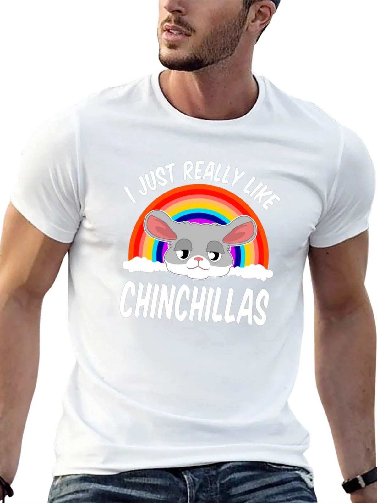 I Just Really Like Chinchillas T-Shirt product image 12
