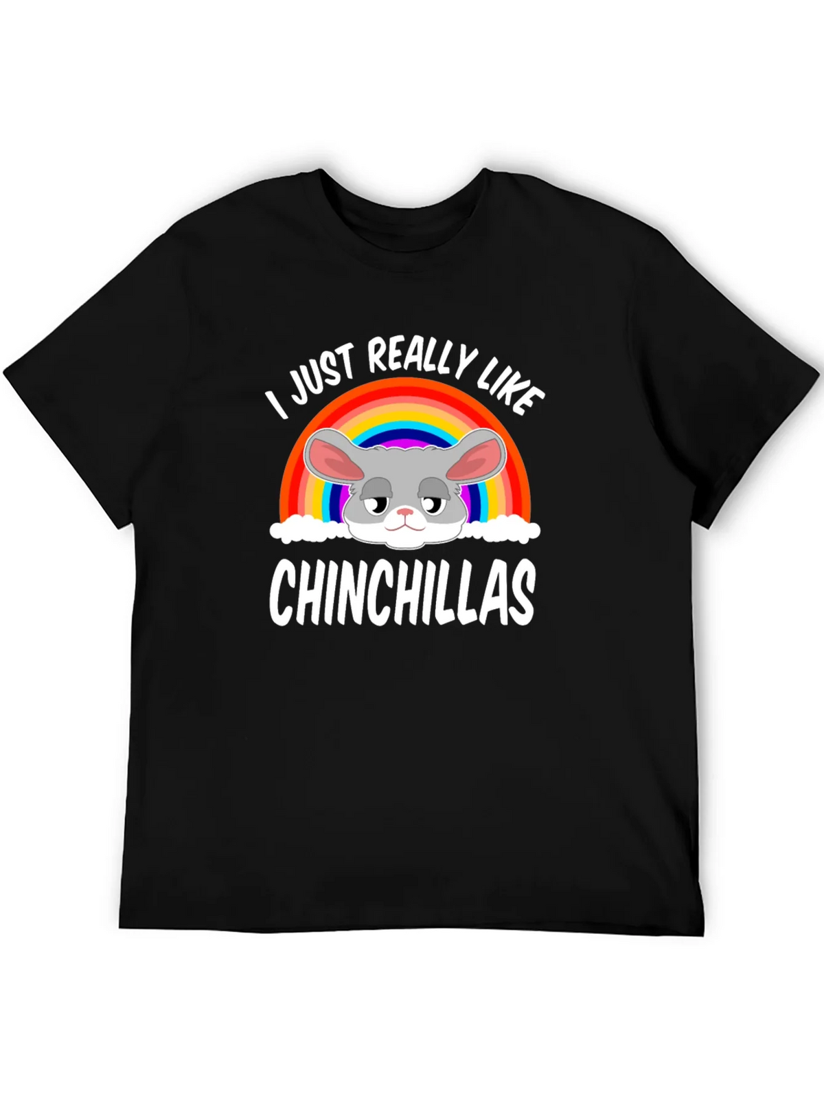 I Just Really Like Chinchillas T-Shirt product image 5