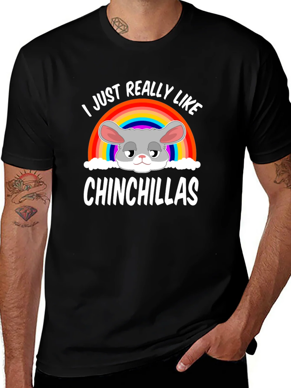 I Just Really Like Chinchillas T-Shirt product image 1