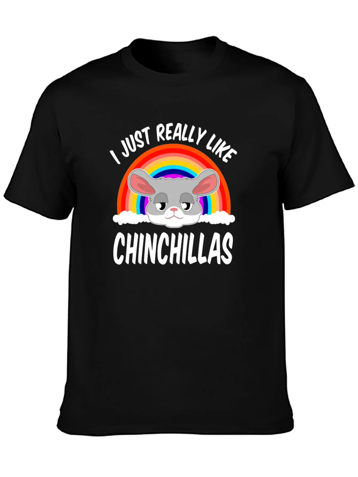 I Just Really Like Chinchillas T-Shirt product image 3