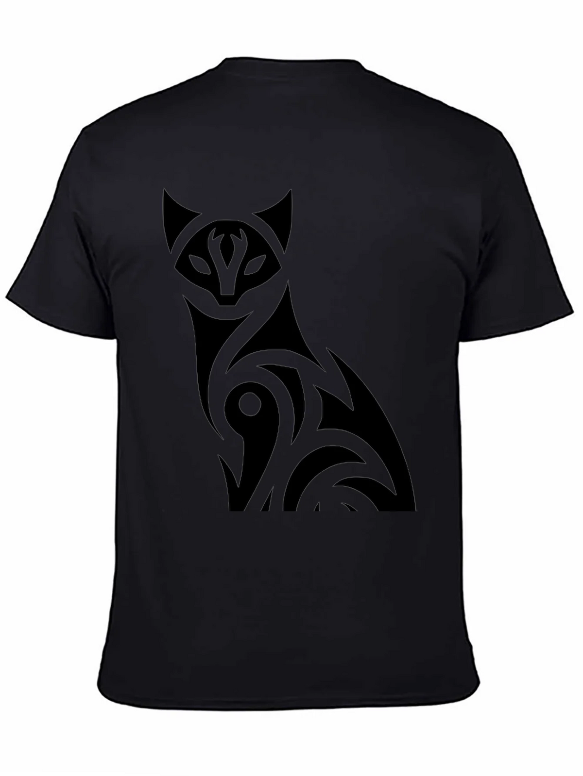 Black Cat Graphic Tee - Mens Crew Neck T-Shirt product image 4